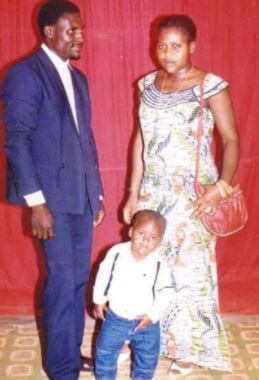 Francis Ngannou was six when his parents parted their ways.